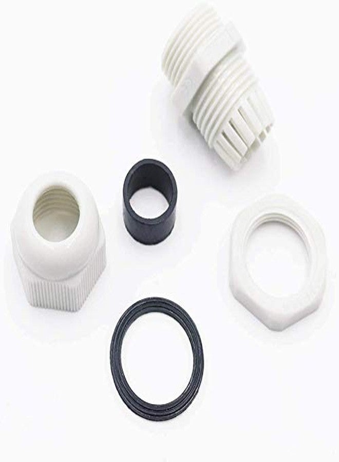 Immech - PG 11 Cable Gland, Plastic Nylon Adjustable Wire Gland Pack of 100 Pcs - Image 3